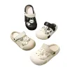 Cute cat-patterned crocs, comfortable, anti-slip and lightweight summer sandals Application Scenario